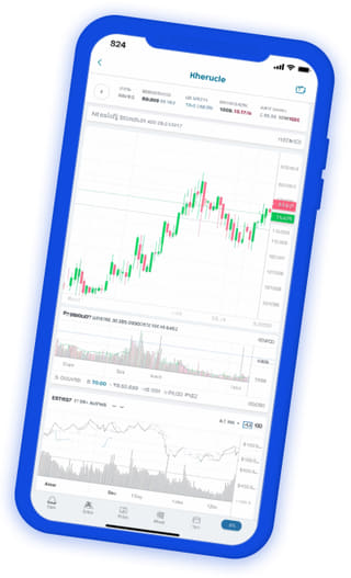Dorado Rentivo aplicación de comercio de criptomonedas panel de control de cartera en directo